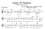 Lights of Shabbat Sheet Music