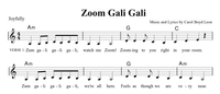 Zoom Gali Gali Sheet Music