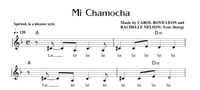 Mi Chamocha Sheet Music