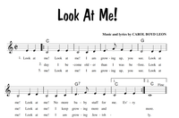 Look at Me! Sheet Music