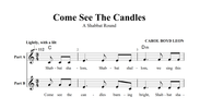 Come See the Candles (Shabbat) Sheet Music