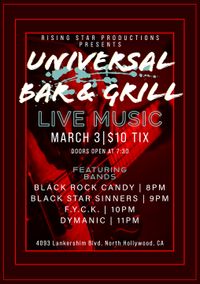 Black Rock Candy performs at Universal Bar & Grill