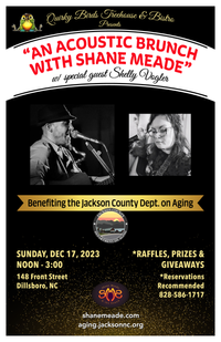 Quirky Birds Treehouse - An acoustic brunch with Shane Meade & Shelly Vogler - Benefiting the Jackson County Dept On Aging