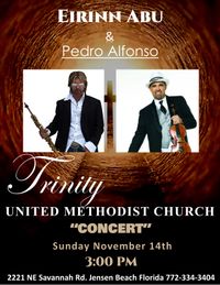 Eirinn Abu & Pedro Alfonso at Trinity United Methodist Church