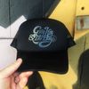 Translucent Black on Black Trucker Hat