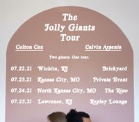 The Jolly Giants Show #1: Colton Cox and Calvin Arsenia at Brickyard