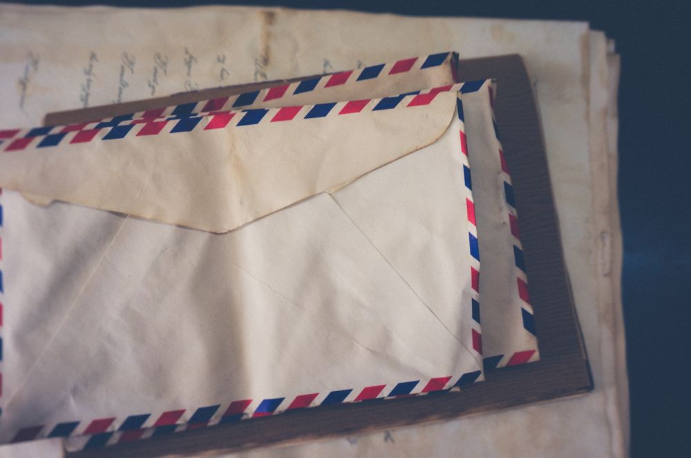 Years of air mailing letters and cassettes between Australia and Wales