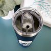 Stainless Steel "Thankful" Skinny Tumbler