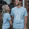 "Out of the Dust" shirt (blue)