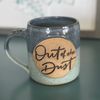 Hand-Thrown Mug (blue)