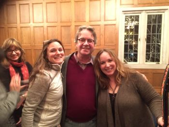 With Denise Troy and Gretchen Peters in Nashville, 2017
