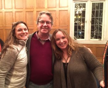With Denise Troy and Gretchen Peters in Nashville, 2017. With "Independece day", recorded by Martina McBride in 1994, and a string of other fabulous songs on her CV, including "Rock Steady" (co-written with Bryan Adams), Gretchen needs no further introduction.
Denise is an aspiring songwriter and keyboardist in rockband Sister Funk.
