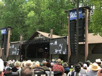 Marty Stuart on the Watson stage
