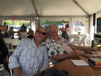 Hanging with Mr. Peter Rowan
