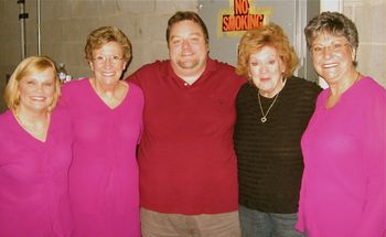 Sheryl,Peg,Lulu's manager,Lulu and Carol in Albermarle, NC
