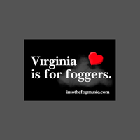 Virginia is for Foggers *Small* sticker