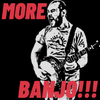 More Banjo Sticker