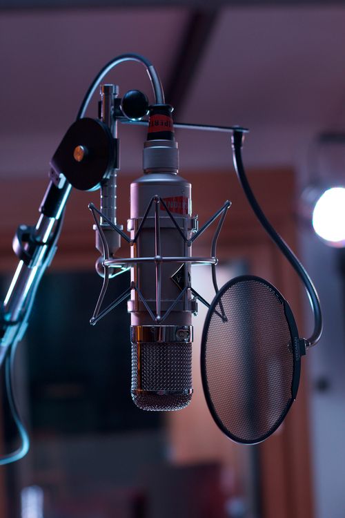Flea 47 valve microphone - Supertone Records recording studio, Portugal
