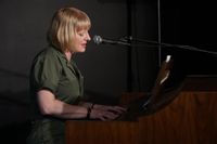 Lindsay Weinberg and Jason Anderson at Esquina