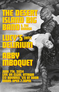 The Desert Island Big Band, Lucy's Delirium, Abby Mboquet