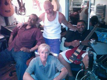 Westbound Groove at Jims house. Inspiration session.
