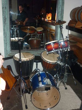 Dave Matthews - drumkit pics
