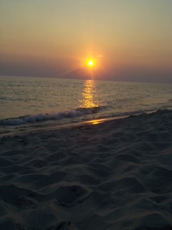 Lake Michigan Beach - North of Ludington 2010
