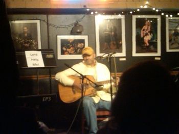 Testing new tunes @ the Bluebird, Nashville, TN Sept 2011
