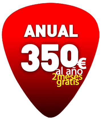 PRECIO PLAN ANUAL - PALAU GUITAR SCHOOL