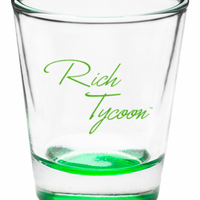 Rich Tycoon Signature Shot Glass (1.75 oz)  + 1 Song