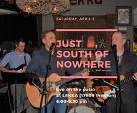 Just South of Nowhere - Acoustic Show on the Patio at Lekka