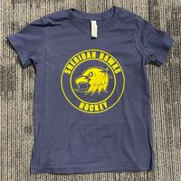 Youth Navy Hawks Tee