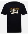 "SO GOOD" T-shirt with faded logo