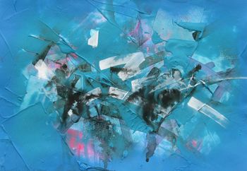 Blue Impasto 2017
