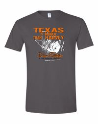 TEXAS IS BIGGER THAN HARVEY dark grey