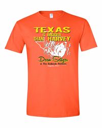 Texas is Bigger Than Harvey shirt orange