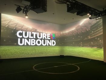 Univision upfront projection mapping
