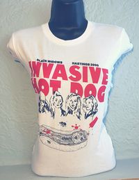 MEN'S/WOMEN'S "INVASIVE HOTDOG TOUR T-SHIRT 2017" 