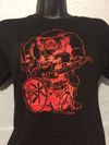 WOMEN'S BLACK H3K Sinclair RED Ink T-Shirt