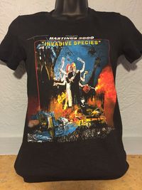 WOMEN'S BLACK "Invasive Species" FULL COLOR OFFICIAL ALBUM T-SHIRT