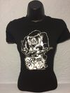 WOMEN'S BLACK H3K Sinclair WHITE Ink T-Shirt