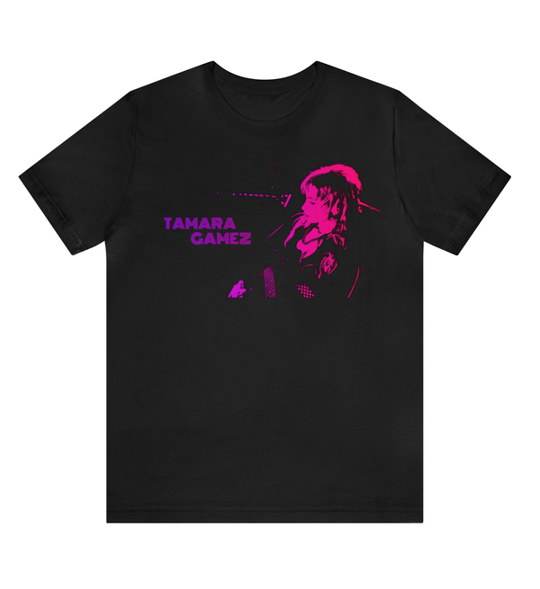 TAMARA GAMEZ 80'S SILHOUETTE T-SHIRT