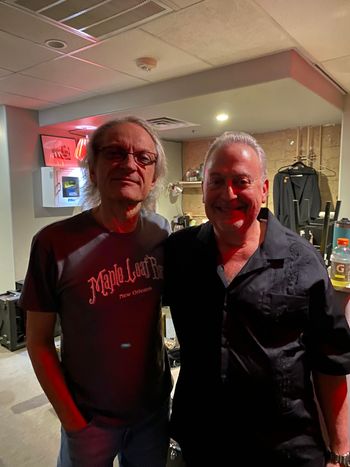 Steve with Sonny Landreth
