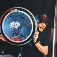 LABOR XII 22" Signed Drum Head Rick! 
