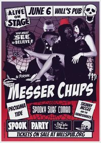 Skinny McGee and the Handshakes w/ The Messer Chups and Proxima Tide