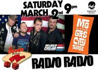Hillbilly Casino/The Krank Daddies/MG&The Gas City 3 at Radio Radio
