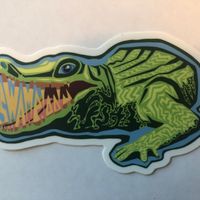 Gator Sticker