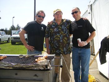 Eric Nyhammer and I at the Astoria Wine and Seafood Festival
