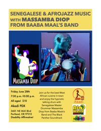  Senegalese and Afro Jazz with Massamba Diop