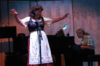 Chappell singing "Pirate Jenny" from Kurt Weil's Three Penny Opera on July 21, 2012 at the Camp Meeker Players reunion in Occidental, CA.
